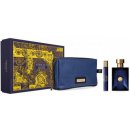 Versace Pour Homme Dylan Blue EDT 100 ml + EDT 10 ml + kosmetická taštička dárková sada