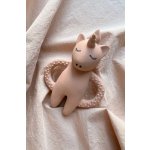 Konges Sløjd dětské kousátko Teeth Soother Unicorn KS1222 béžová – Zboží Mobilmania