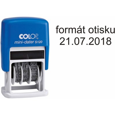 Colop Mini-Dater S 120 – Zboží Mobilmania