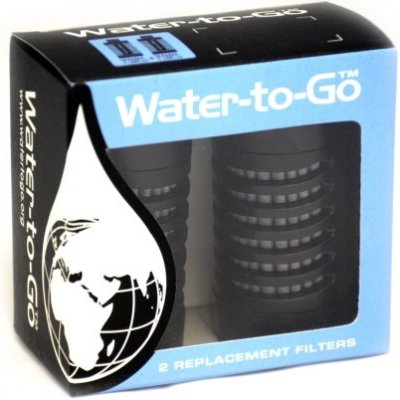 Water-to-GO Filtr náhradní pro filtrační láhev 75cl sada 2 ks