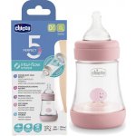 Chicco láhev kojenecká Perfect 5 silikon růžová 150 ml – Zbozi.Blesk.cz