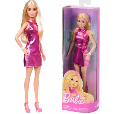 Barbie Modelka v metalických šatech – Hledejceny.cz