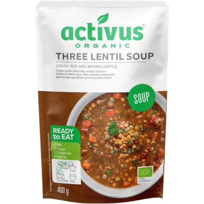 Activus Polévka čočková BIO 400 g – Zboží Dáma