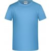 Dětské tričko James & Nicholson dětské chlapecké tričko Basic Boy JN745 modrá nebeská