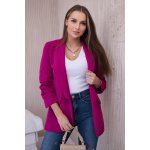 Kesi sako 9709 s elegantní klopou Fialová – Zboží Dáma