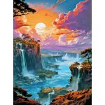 Norimpex diamantové malování Kouzelné vodopády 40 x 30 cm – Hledejceny.cz