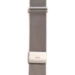 UNIQ strap Dante Apple Watch Series 4/5/6/7/SE 42/44/45mm. Stainless Steel starlight UNIQ-45MM-DANSLGT – Zboží Živě