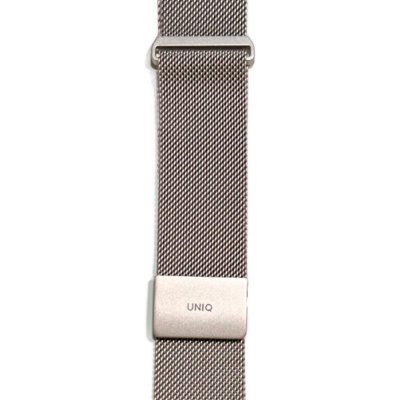 UNIQ strap Dante Apple Watch Series 4/5/6/7/SE 42/44/45mm. Stainless Steel starlight UNIQ-45MM-DANSLGT – Zboží Živě