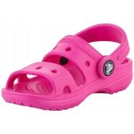 Crocs sandály dětské Classic Crocs Sandal T růžová – Zboží Dáma