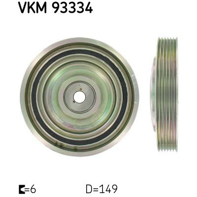 remenice, klikovy hridel SKF VKM 93334 – Zboží Mobilmania