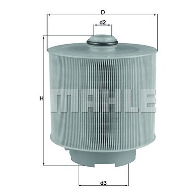 MAHLE ORIGINAL Vzduchový filtr LX10062D – Hledejceny.cz