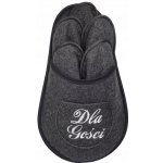 Pantofle pro hosty filcové 5+1 – Zboží Dáma