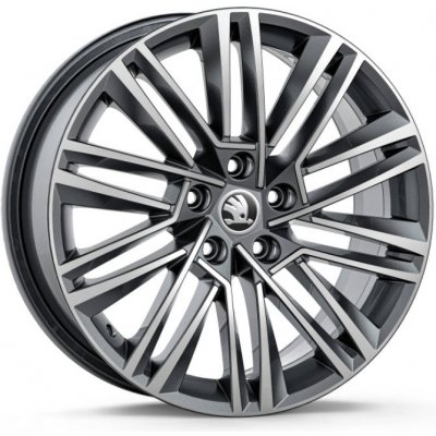 Škoda Luxon 7,5x18 5x112 ET48 anthracite – Zbozi.Blesk.cz