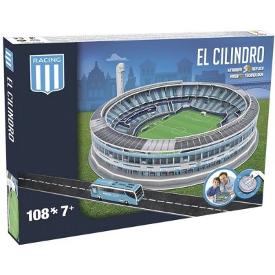 Nanostad 3D puzzle fotbalový stadion Argentina El Cilindro Racing Club 108 ks – Zboží Mobilmania