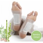 InnovaGoods Detoxikační náplasti na nohy - bambus - 10 ks -