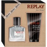 Replay Him EDT 30 ml + sprchový gel 50 ml dárková sada – Zbozi.Blesk.cz