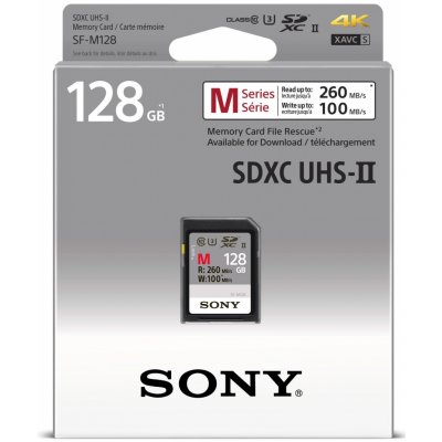 Sony SDXC 128GB SFG1M – Zbozi.Blesk.cz