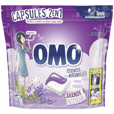 Omo Lanende Patchouli Prací kapsle 2v1 30 PD