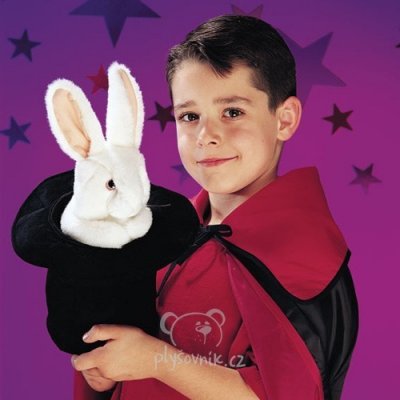 Folkmanis Králík v klobouku 35 cm – Zbozi.Blesk.cz