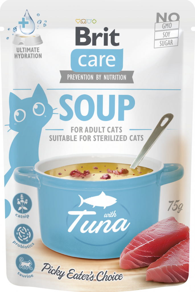 Brit Care Cat Soup with Tuna 75 g