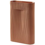 Muuto Váza Ridge Vase terakotová High 48,5 – Hledejceny.cz
