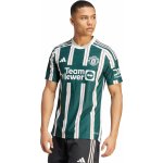 Adidas Manchester United 23/24 pánský venkovní fotbalový dres zelený – Zboží Mobilmania