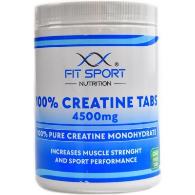 Fitsport nutrition 100% Creatine tabs 4500 240 tablet – Zbozi.Blesk.cz