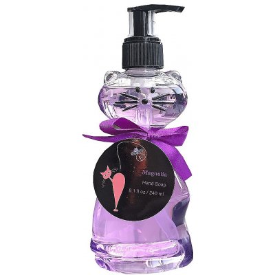 Salsa Collection Kočka Magnolia tekuté mýdlo dávkovač 240 ml – Zboží Dáma