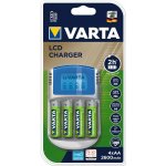 Varta LCD Charger + 4x AA 2600 mAh R2U & 12V & USB 57070201451 – Sleviste.cz