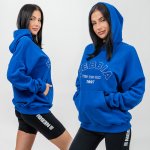 Nebbia Oversize mikina s kapucí GYM RAT 256 blue – Zboží Dáma