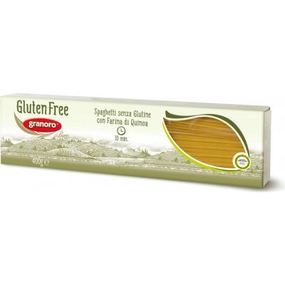 GRANORO Spaghetti senza Glutine con Farina di Quinoa bezlepkové špagety 400 g – Zboží Dáma