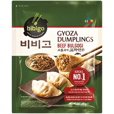 Bibigo Gyoza Knedlíčky plněné hovězím masem mražené 600 g – Zboží Mobilmania