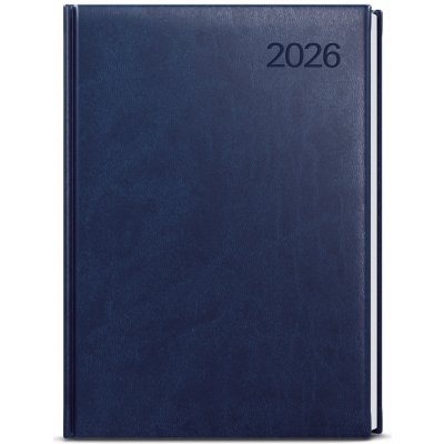 Baloušek A4 Denní 2026 modrá – Zboží Živě