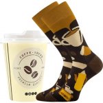 Lonka ponožky Coffee socks vzor 4 – Sleviste.cz