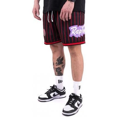 Mitchell & Ness NBA M&N CITY COLLECTION MESH SHORT RAPTORS Black Red