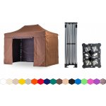 TENTino SMALL HEXAGON 3x4,5 m 10A - HNĚDÁ – Hledejceny.cz