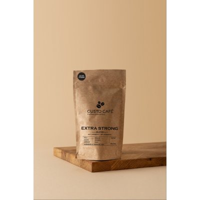 Rodinná pražírna Gusto Café Extra Strong Espresso směs zrnková 80 g – Hledejceny.cz