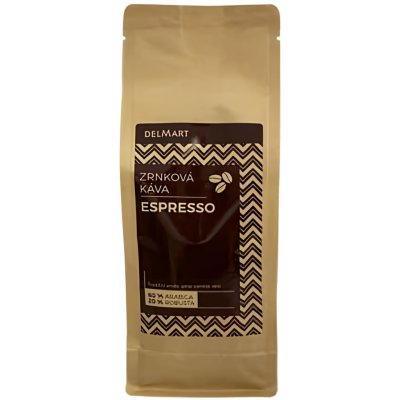 Delmart Káva mletá espresso 80% Arabica 250 g – Zboží Mobilmania