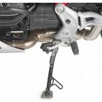 Es8205 rozšíření bočního stojánku Moto Guzzi V85 TT (20-26), stříbné hliníkové