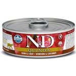 N&D Cat QUINOA Adult Venison & Coconut 80 g – Zboží Mobilmania