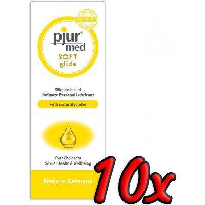 Pjur Med Soft Glide 10 pack 1,5 ml – Zbozi.Blesk.cz