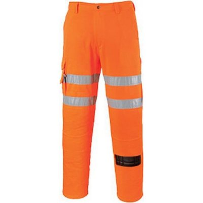 Portwest Reflexní kalhoty Rail Combat Hi-Vis oranžové 86682