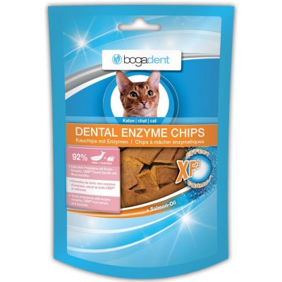 BOGAR bogadent DENTAL ENZYME CHIPS kočka 50g – Hledejceny.cz