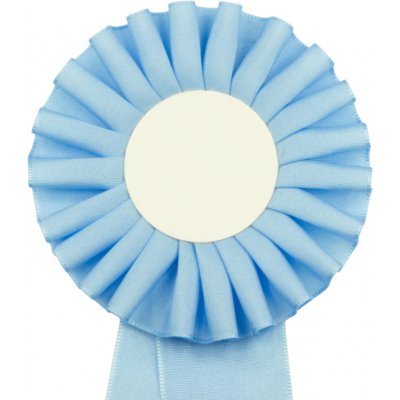 Kokarda jednořadá standard pr. 11 cm sv. modrá – Zboží Dáma