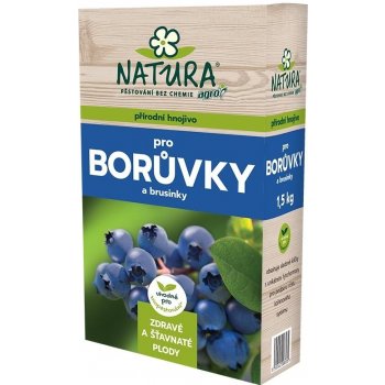 AGRO CS NATURA Přírodní hnojivo pro borůvky a brusinky 1,5 kg