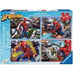 Ravensburger 4x100 Spiderman 100 dílků – Zboží Mobilmania