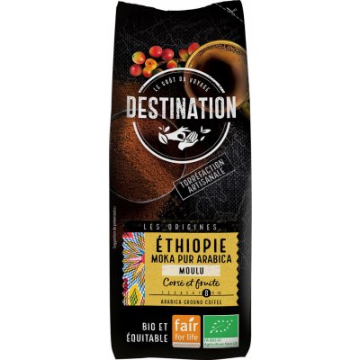Destination Francie mletá pražená Etiopie bio 250 g