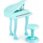 EcoToys dětské elektrické piano modré – Hledejceny.cz