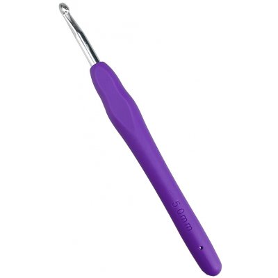 Pro Háčkování Háček se silikonovou rukojetí 5 mm – Sleviste.cz