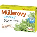 Müllerovy pastilky islandský lišejník + vitamín C bez cukru 12 ks – Hledejceny.cz